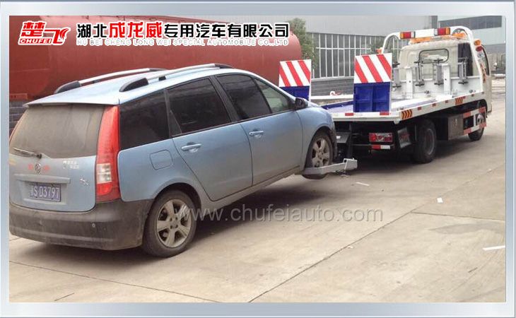 春风锐铃一拖二清障车