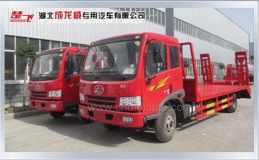 解放平板运输车全方位系列图片